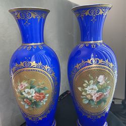 Antique XX Century Pair Vases