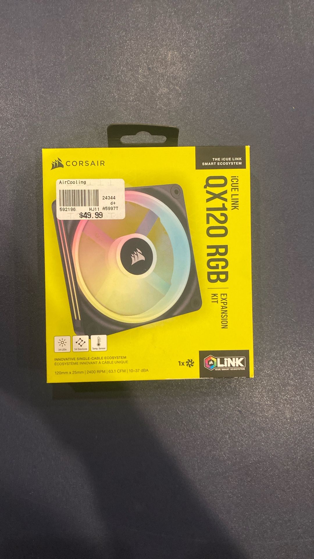 Corsair PC Fan (QX120 RGB)