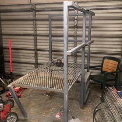 Industrial Iron Steel Stand 