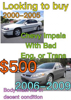 Look to buy Chevy impala