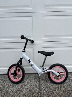 Bixe Balance Bike (pink, white, black)