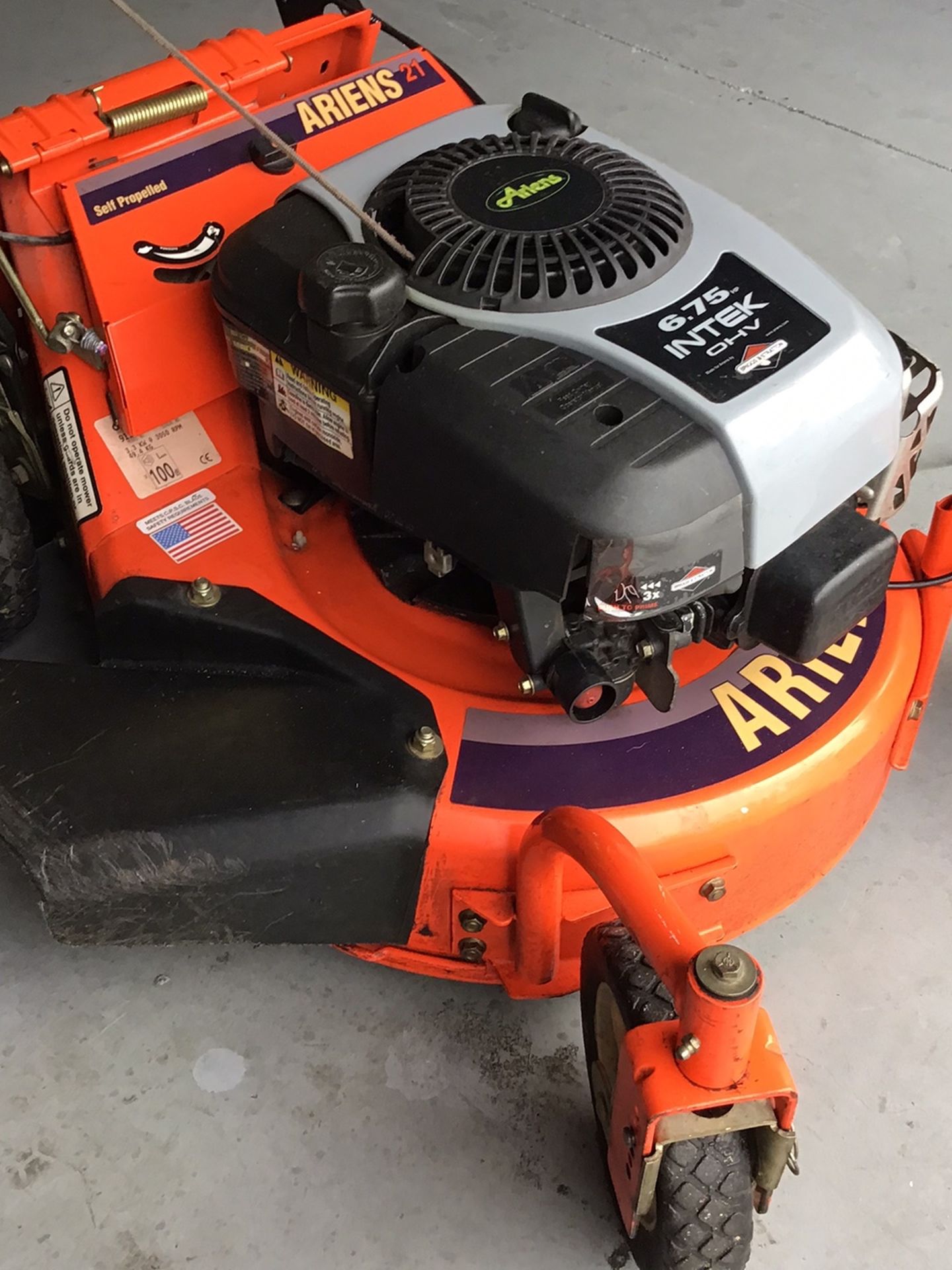 Ariens 21” Commercial Rated Self Propelled