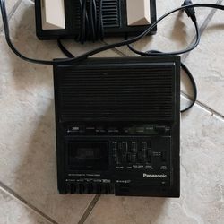 Panasonic Microcassette With Footpedal