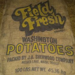 Field FRESH  Burlap 100 lb Bag
