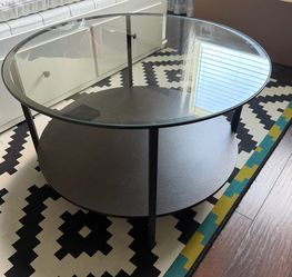 Round Coffee Table / VITTSJO IKEA