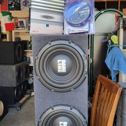 12inch Alpine Subs and amplifier and kit