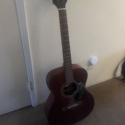 Mitchell T233E Mahogany Auditorium Acoustic-Electric Guitar