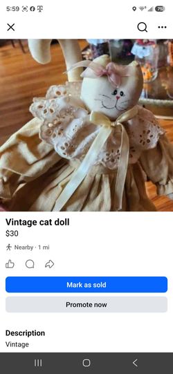 Cat doll