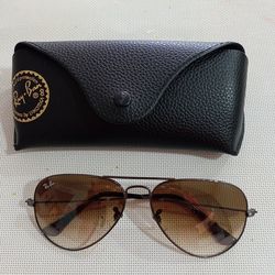 Ray-Ban sunglasses 55mm bronze/Brown