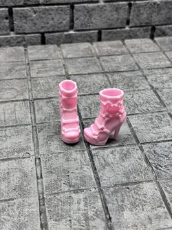 Bratz Bratzillaz Doll shoes, heels, custom pink