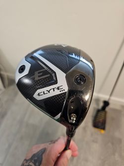 Callaway Elyte Triple Diamond Driver 9* Choice of shafts