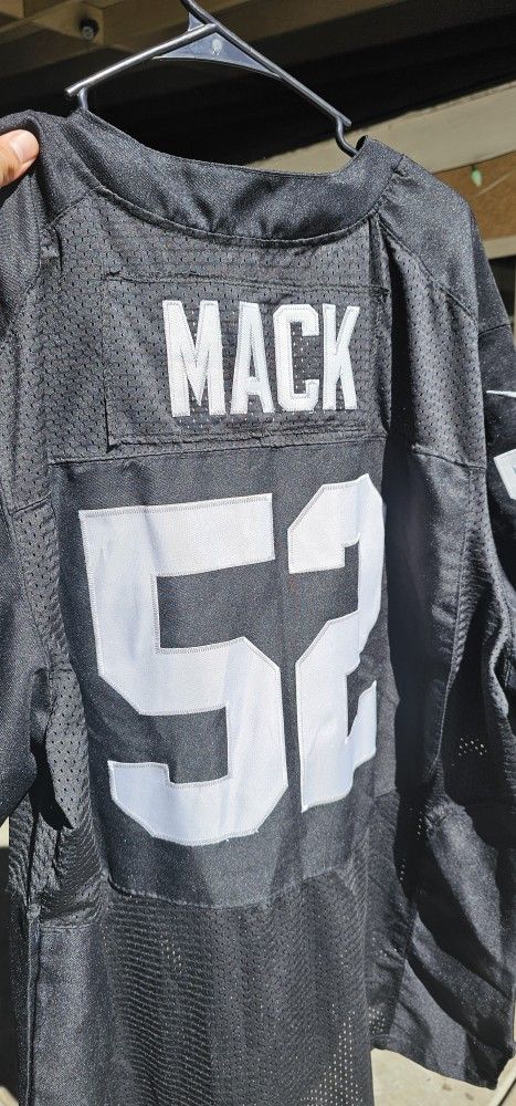 Raiders Jersey #52 MACK (2XL Size )