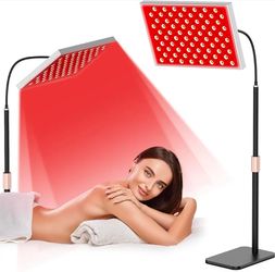 Red Light Therapy for Body Face, Infrared Light Therapy Panel Lamp with Stand, 660nm and 850nm Near Infrared LED Red Lights Therapy Device at Home, Gi