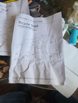 BICYCLE SHED 70.8*61.8 inch