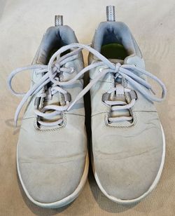 Footjoy Dryjoys Women’s Premiere Series Golf Shoes Sz 8.5M Gray 98648