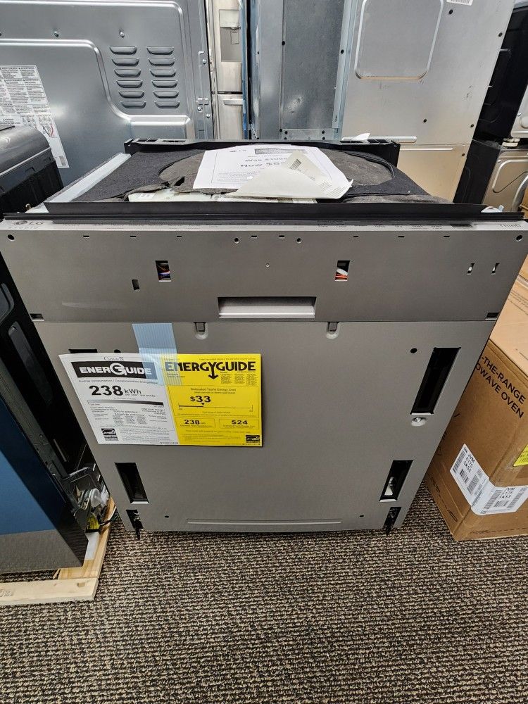 LG STUDIO Top Control Smart Dishwasher Panel  Ready 3rd Rack And True Steam 