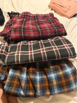 Flannel men’s pajama bottoms