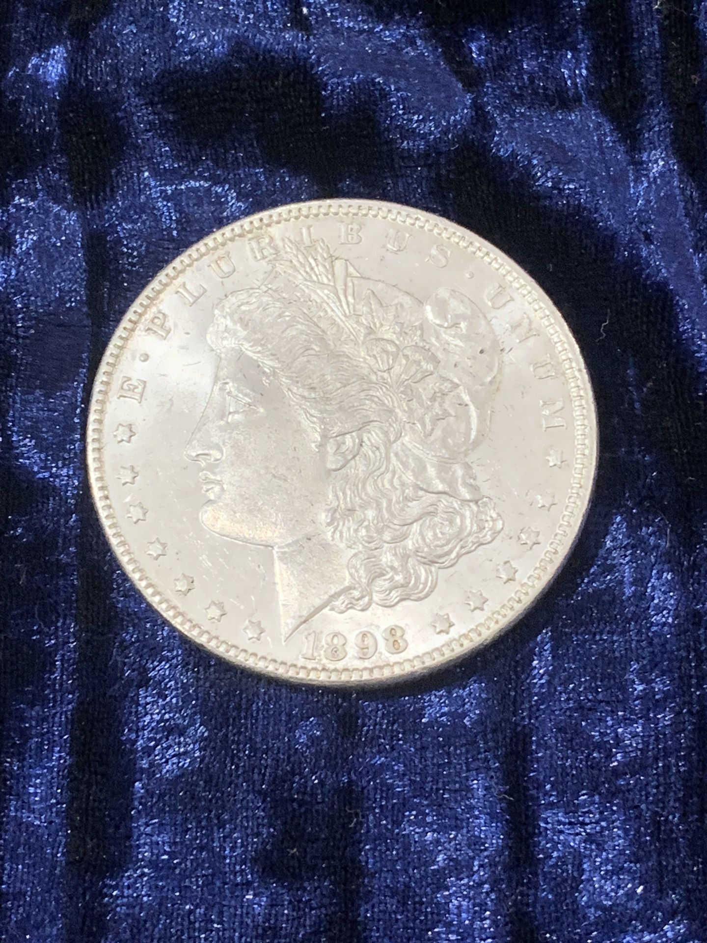 1898 BU Morgan Silver Dollar
