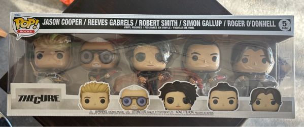 The Cure Funko Pop Rocks 5 Pack