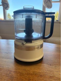 KitchenAid 3.5 Cup Food Chopper, White