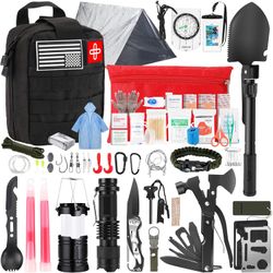 260Pcs Emergency Survival Kit