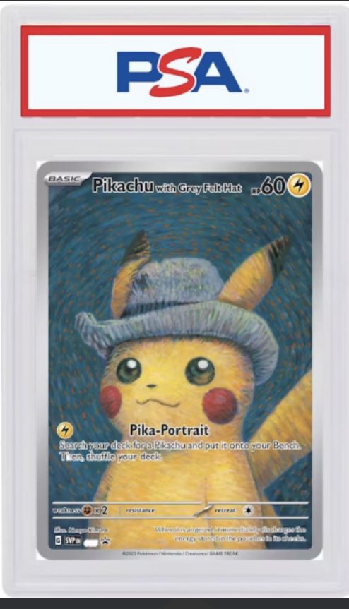 Psa 9 Van Gogh Pikachu