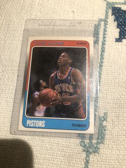 Dennis Rodman Rookie Card