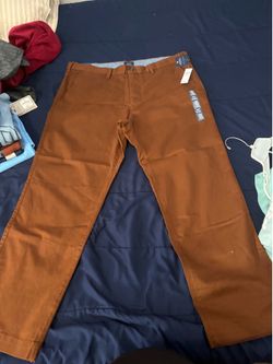 GAP STRAIGHT BROWN PANTS  38X30
