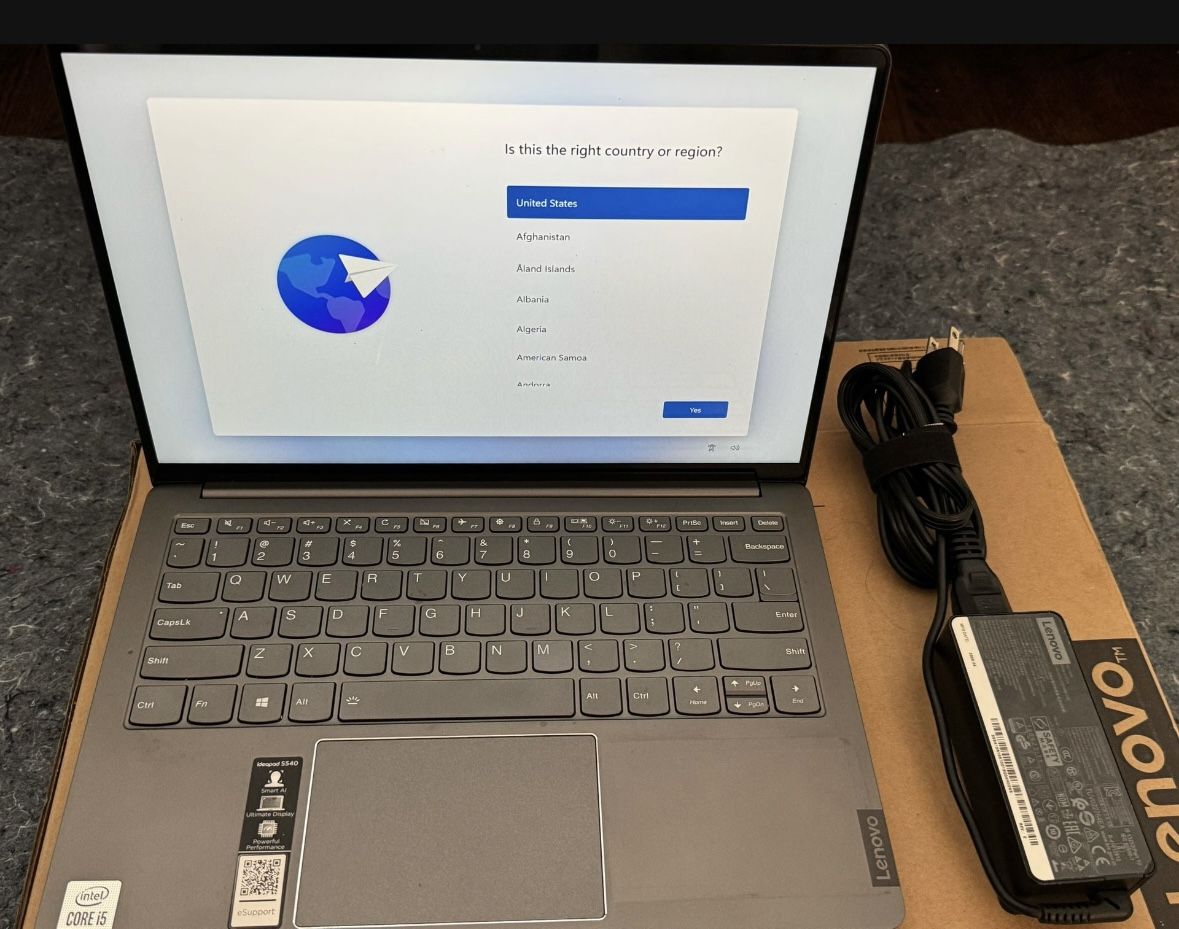 Lenovo IdeaPad S540 (13”, Intel) laptop 16gb Ram 512 SSD 1.60 GHz