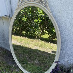 Vintage Antique Mirror To Hang On The Wall 