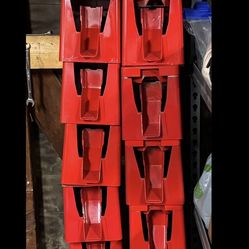 Freshly painted 1in bubble gum machine bodies