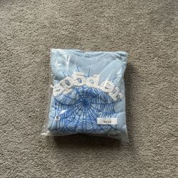 blue spider hoodie