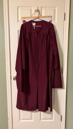ASU Maroon Masters Degree Graduation Robe