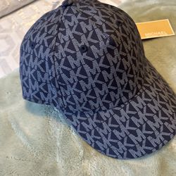 Unisex Michael Kors Navy Blue Baseball Hat One Size 