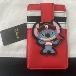 Stitch wallet holder loungefly