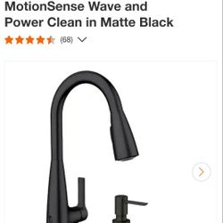 MOEN
Haelyn Touchless Single-Handle Pull-Down Sprayer Kitchen Faucet with MotionSense Wave and Power Clean NEW