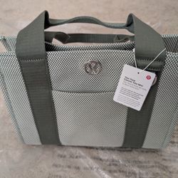 Brand New Lululemon Two-Tone Canvas Mini Tote Bag