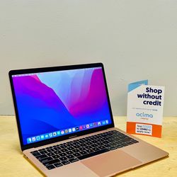 MacBook Air Laptop Rose Gold 13” Screen Intel Core i5/8GB RAM/256GB⚡️Microsoft Office Word Excel,Logic,Final Cut💻 1Yr Wrnty✅$0Down Finance
