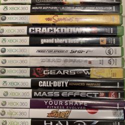 Lot Of 13 Xbox 360 Games