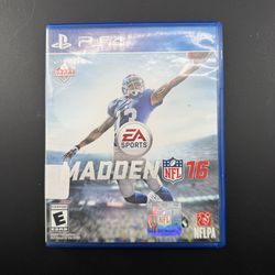 PS4 - Madden NFL 16 Video Game