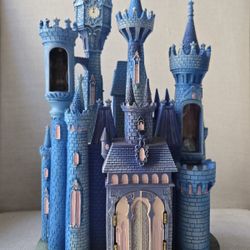 Disney Cinderella Castle Collection Light-up Figurine Statue Collectible