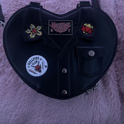 Stranger Things Hellfire Jacket Handbag 
