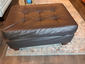 Free!! Sectional and ottoman