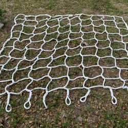 NEW  LARGE  CLIMBING  CARGO  NET ROPE : GREAT  FOR  CROSSFIT TRAINING 