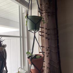Small Two Tier Plant Hanger 