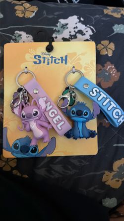 STITCH KEYCHAINS!!