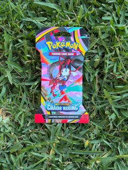 Pokémon Chaos Rising Sleeved Booster Pack Pokemon - NEW SEALED