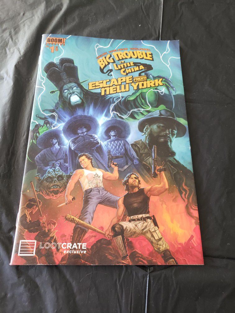 Lootcrate Big Trouble in Little China Comic