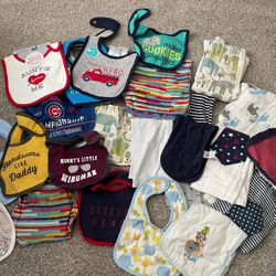 Bibs and Burp Cloths 