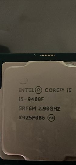 I5-9400f CPU
